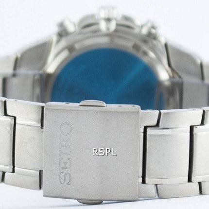 Seiko Titanium Chronograph Quartz Alarm Tachymeter SNAB87 SNAB87P1 SNAB87P Herreur