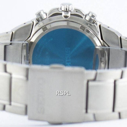 Seiko Titanium Chronograph Quartz Alarm Tachymeter SNAB87 SNAB87P1 SNAB87P Herreur