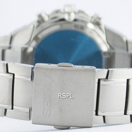 Seiko Titanium Chronograph Quartz Alarm Tachymeter SNAB89 SNAB89P1 SNAB89P Herreur