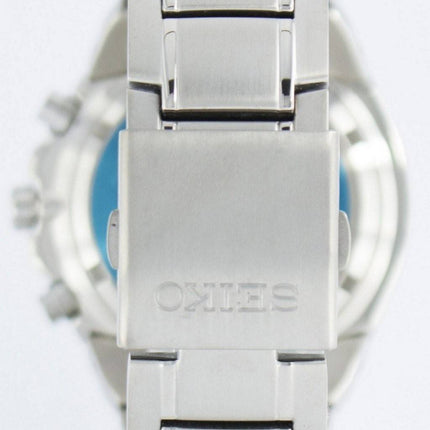 Seiko Titanium Chronograph Quartz Alarm Tachymeter SNAB91 SNAB91P1 SNAB91P Herreur