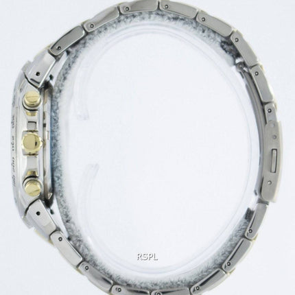 Seiko Titanium Chronograph Quartz Alarm Tachymeter SNAB93 SNAB93P1 SNAB93P Herreur