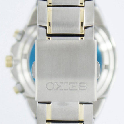 Seiko Titanium Chronograph Quartz Alarm Tachymeter SNAB93 SNAB93P1 SNAB93P Herreur