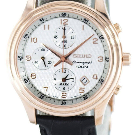Seiko Quartz Alarm Chronograph SNAC82 SNAC82P1 SNAC82P Herreur
