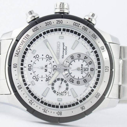 Seiko Quartz Alarm Chronograph Tachymeter SNAC83 SNAC83P1 SNAC83P Herreur