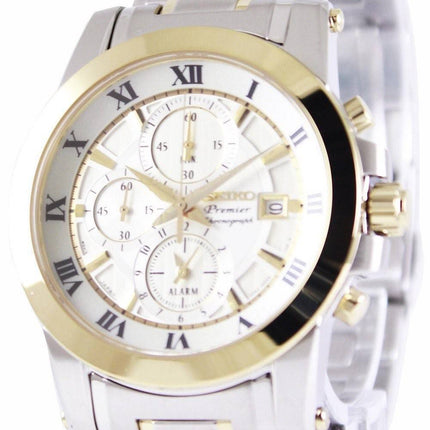 Seiko Premier Chronograph Alarm SNAF32P1 SNAF32P Herreur