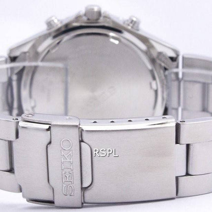 Renoveret Seiko Flightmaster Pilot slide rule kronograf SND253 SND253P1 SND253P herreur