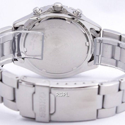 Renoveret Seiko Flightmaster Pilot slide rule kronograf SND253 SND253P1 SND253P herreur