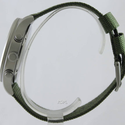Seiko Chronograph Khaki Nylon rem SNDA27P1 SNDA27P Herreur