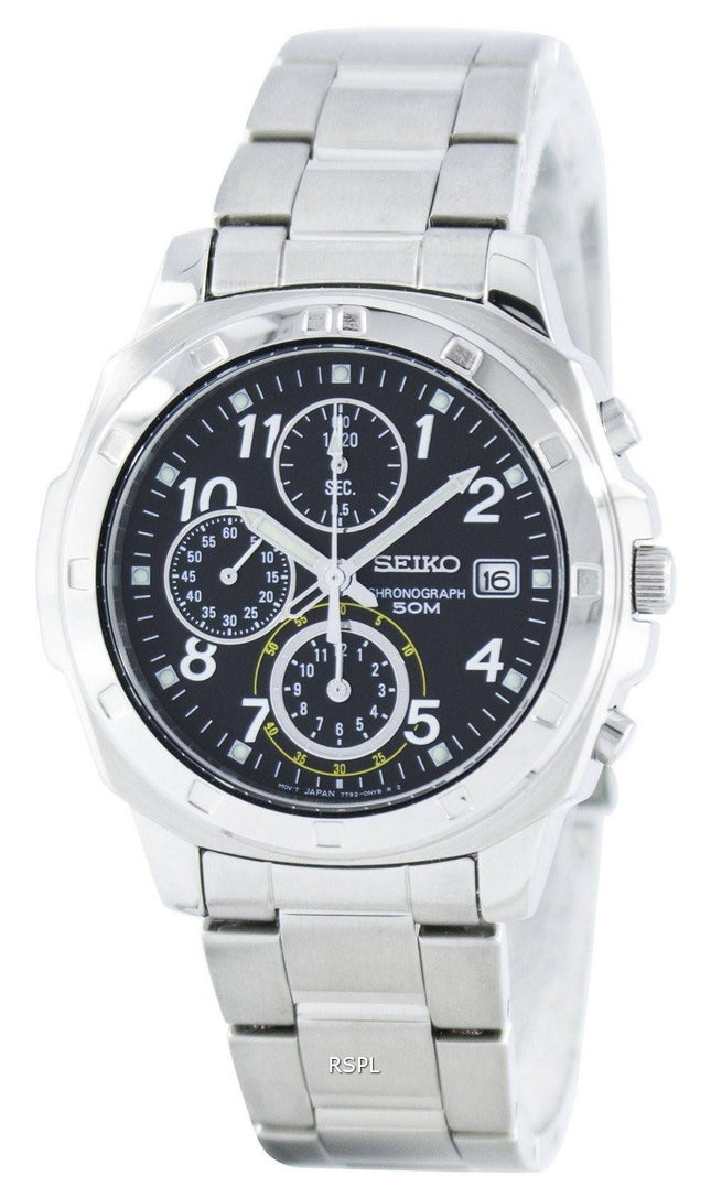 Seiko Quartz Chronograph SNDB39 SNDB39P1 SNDB39P Herreur