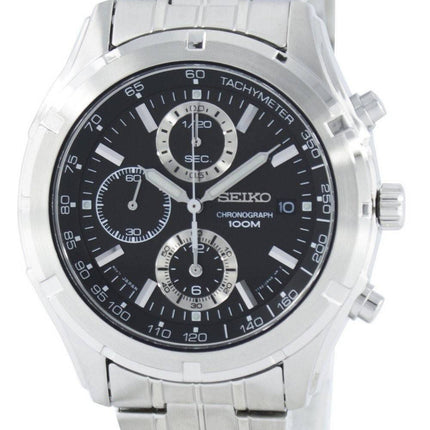 Seiko Quartz Chronograph Tachymeter SNDC37 SNDC37P1 SNDC37P Herreur