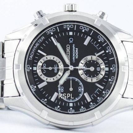 Seiko Quartz Chronograph Tachymeter SNDC37 SNDC37P1 SNDC37P Herreur