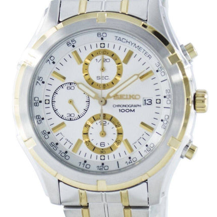 Seiko Quartz Chronograph Tachymeter SNDC38 SNDC38P1 SNDC38P Herreur