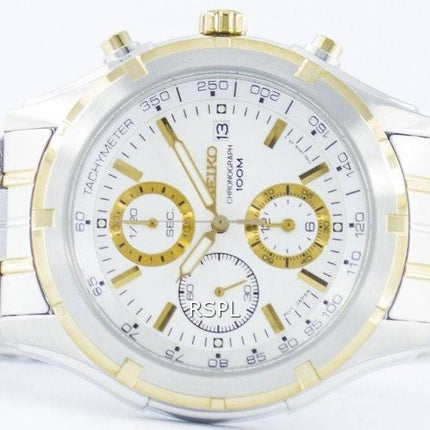 Seiko Quartz Chronograph Tachymeter SNDC38 SNDC38P1 SNDC38P Herreur