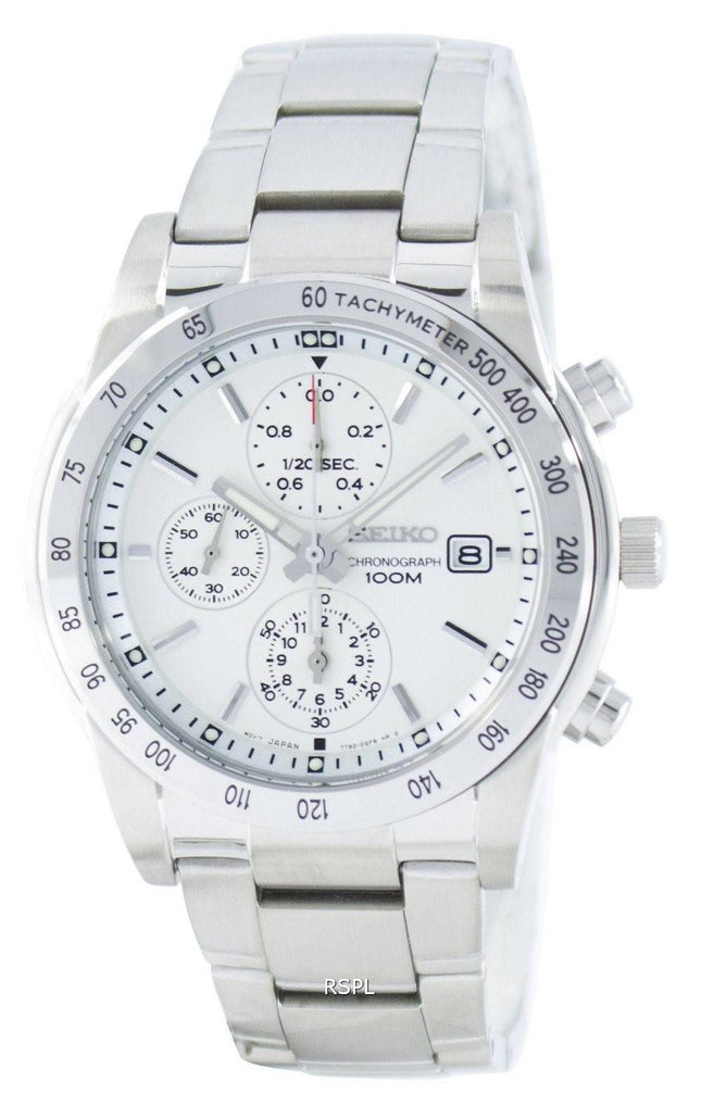 Seiko Quartz Chronograph Tachymeter SNDD03 SNDD03P1 SNDD03P Herreur