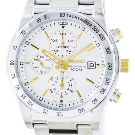 Seiko Quartz Chronograph Tachymeter SNDD07 SNDD07P1 SNDD07P Herreur