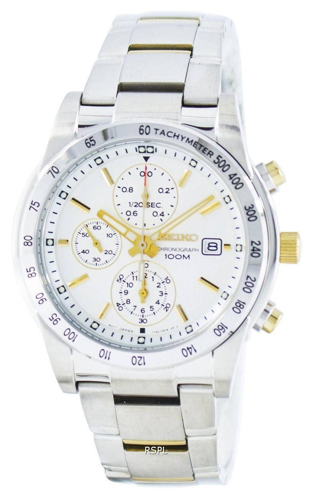 Seiko Quartz Chronograph Tachymeter SNDD07 SNDD07P1 SNDD07P Herreur