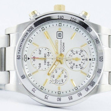 Seiko Quartz Chronograph Tachymeter SNDD07 SNDD07P1 SNDD07P Herreur