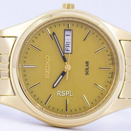 Seiko Core sol guld Tone SNE036 SNE036P1 SNE036P Herreur