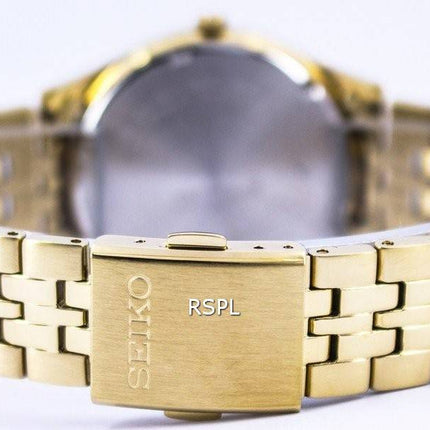 Seiko Core sol guld Tone SNE036 SNE036P1 SNE036P Herreur