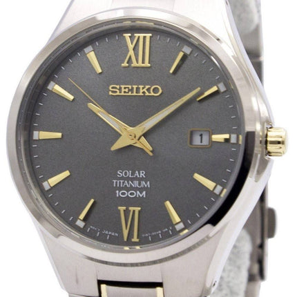 Seiko Solar Titanium magt Reserve SNE409P1 SNE409P SNE409 Herreur