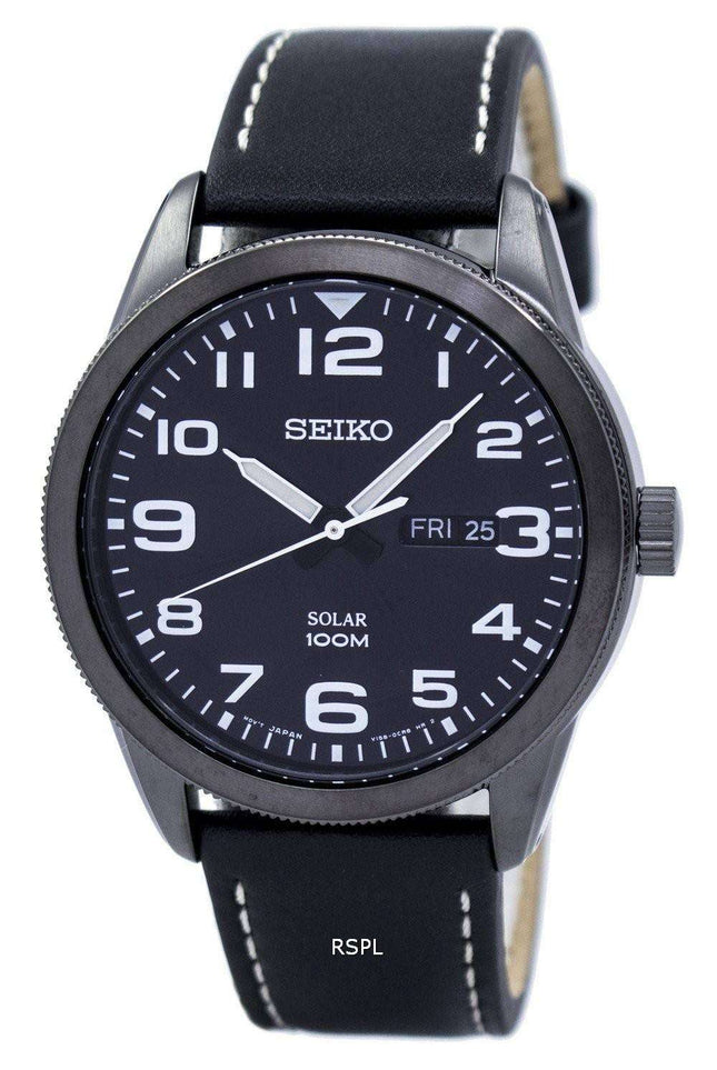 Renoveret Seiko Solar SNE477 SNE477P1 SNE477P Herreur