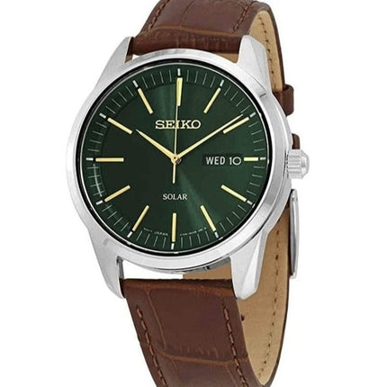 Seiko Conceptual SNE529P SNE529P1 SNE529 Analog Solar Herreur