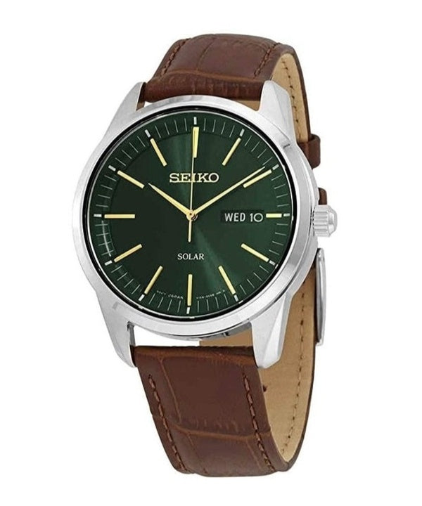 Seiko Conceptual SNE529P SNE529P1 SNE529 Analog Solar Herreur