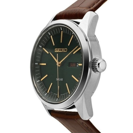 Seiko Conceptual SNE529P SNE529P1 SNE529 Analog Solar Herreur