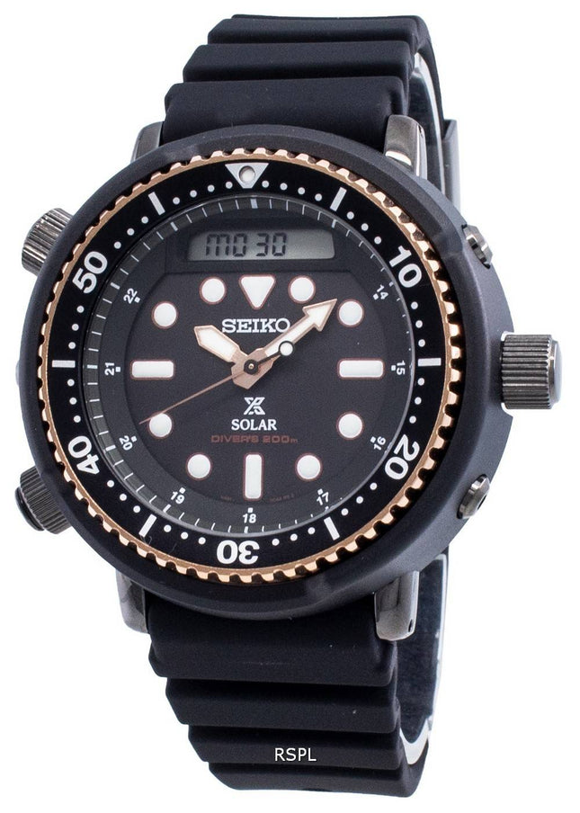 Seiko PROSPEX Diver',s SNJ028P1 Solar 200M Herreur