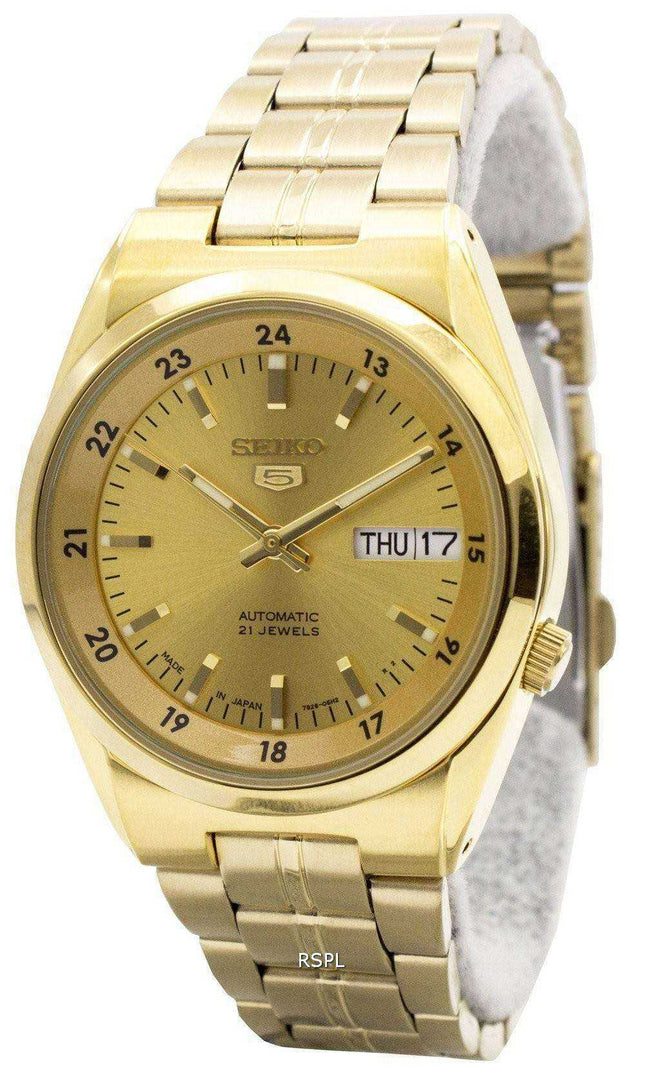Renoveret Seiko 5 automatisk 21 juveler Japan-lavet SNK574 SNK574J1 SNK574J herreur