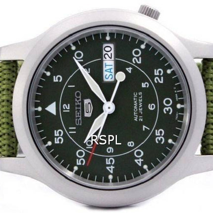 Seiko 5 Militær Automatisk Nylon SNK805K2 Herreur