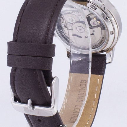 Seiko 5 militær SNK807K2-SS4 automatiske brune læder rem Herreur