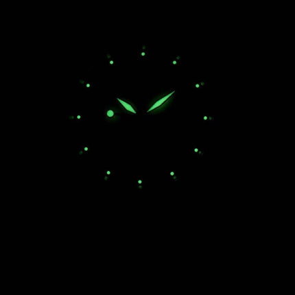 Seiko 5 militær SNK809K2-SS4 automatiske brune læder rem Herreur