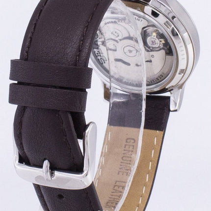 Seiko 5 militær SNK809K2-SS4 automatiske brune læder rem Herreur
