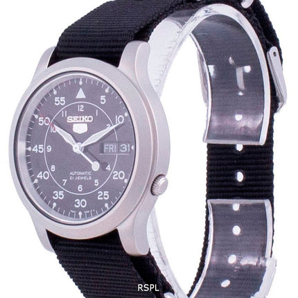 Seiko 5 Military SNK809K2-var-NATO13 Herrenuhr mit automatischem Nylonarmband