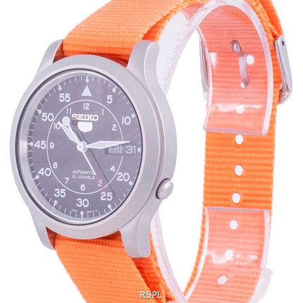 Seiko 5 Military SNK809K2-var-NATO14 Herrenuhr mit automatischem Nylonarmband