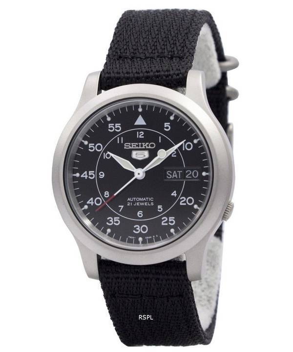 Renoveret Seiko 5 Military Automatic SNK809K2 herreur