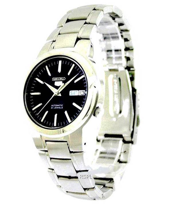Renoveret Seiko 5 Automatisk 21 Juveler SNKA05 SNKA05K1 SNKA05K Herreur