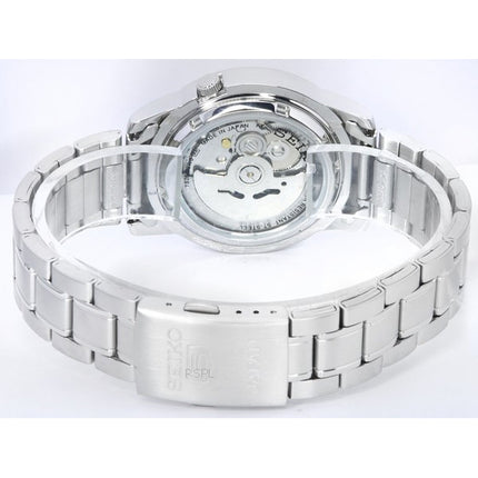 Seiko 5 rustfrit stål sort skive automatisk SNKE63 SNKE63J1 SNKE63J herreur