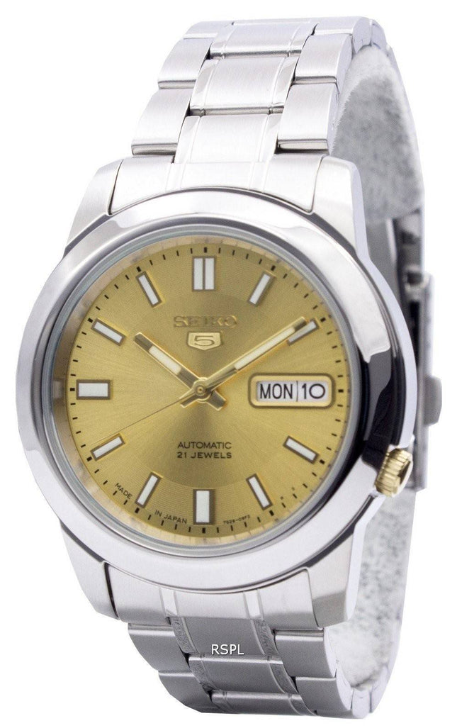 Seiko 5 automatiske 21 juveler Japan gjort SNKK13J1 SNKK13J Herreur