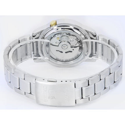 Renoveret Seiko 5 rustfrit stål grøn urskive automatisk SNKK19 SNKK19J1 SNKK19J herreur