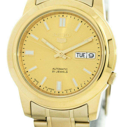 Renoveret Seiko 5 automatisk 21 juveler japansk fremstillet SNKK20 SNKK20J1 SNKK20J herreur