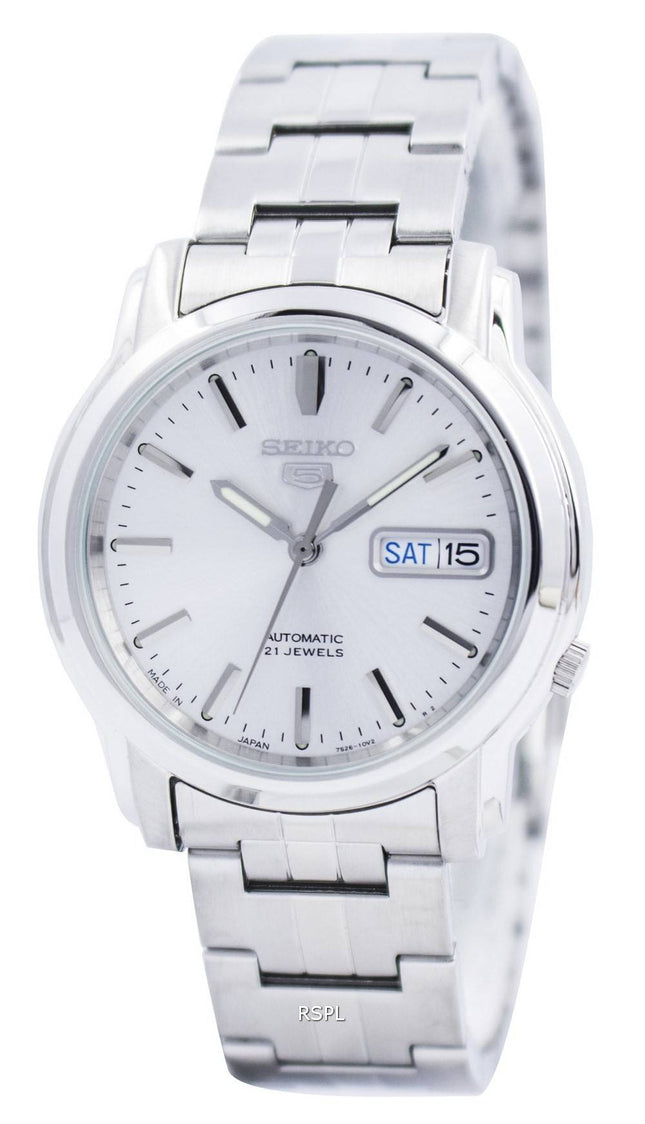 Seiko 5 automatiske 21 juveler Japan gjort SNKK65 SNKK65J1 SNKK65J Herreur