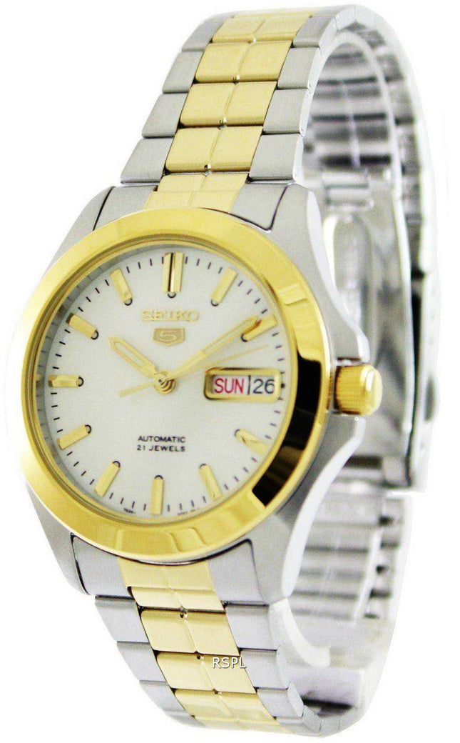 Renoveret Seiko 5 Automatisk 21 Juveler SNKK94 SNKK94K1 SNKK94K Herreur