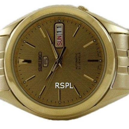 Renoveret Seiko 5 Automatisk 21 Juveler SNKL28 SNKL28K1 SNKL28K Herreur