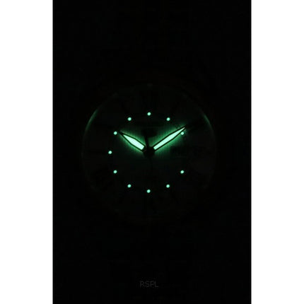 Seiko 5 tofarvet rustfrit stål sølvskive 21 juveler automatisk SNKL36J1 herreur