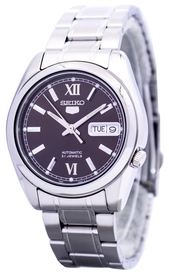 Seiko 5 automatiske 21 juveler SNKL53 SNKL53K1 SNKL53K Herreur