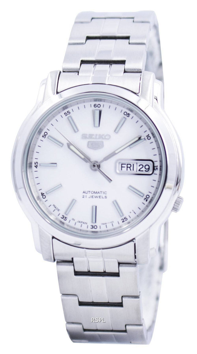Seiko 5 automatiske 21 juveler Japan gjort SNKL75 SNKL75J1 SNKL75J Herreur