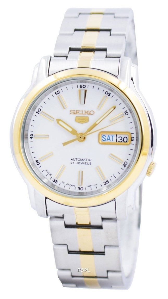 Seiko 5 automatiske 21 juveler Japan gjort SNKL84 SNKL84J1 SNKL84J Herreur