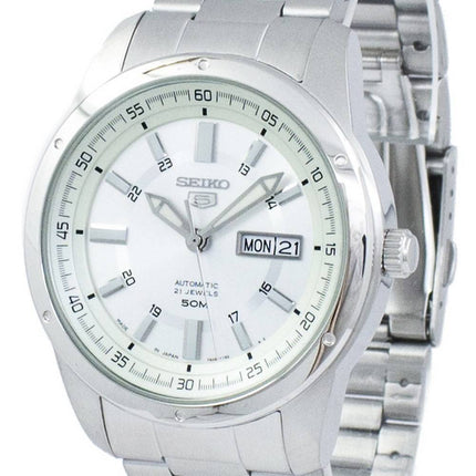 Seiko 5 automatiske Japan gjort SNKN09 SNKN09J1 SNKN09J Herreur